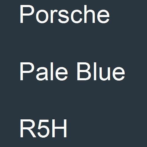 Porsche, Pale Blue, R5H.